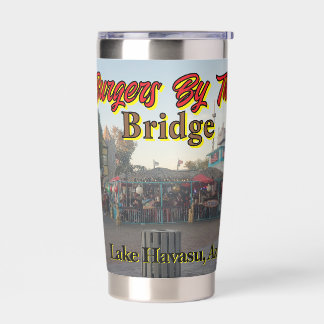 Burgers By the Bridge Lake Havasu, Az. Insulated Tumbler