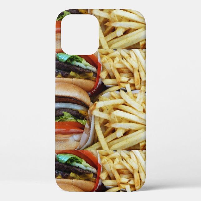 Burgers n Fries Case-Mate iPhone Case (Back)