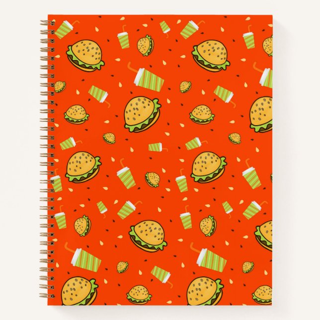 Burgers patten notebook (Front)