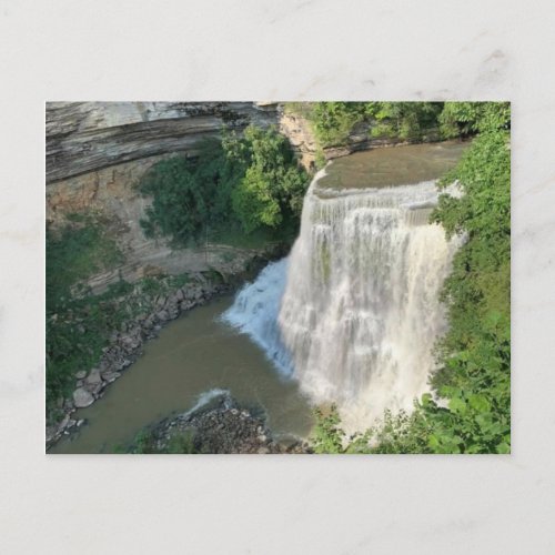 Burgess Falls Postcard