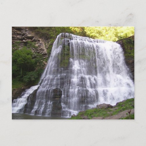 Burgess Falls TN Postcard