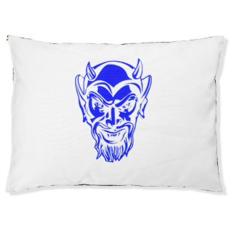 Burgettstown Blue Devils Pet Bed