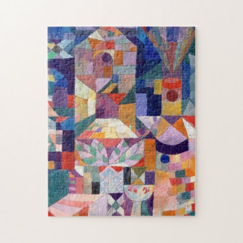 Burggarten Castle Garden _ Paul Klee _ Jigsaw Puzzle