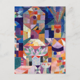 Burggarten (Castle Garden) - Paul Klee - Postcard