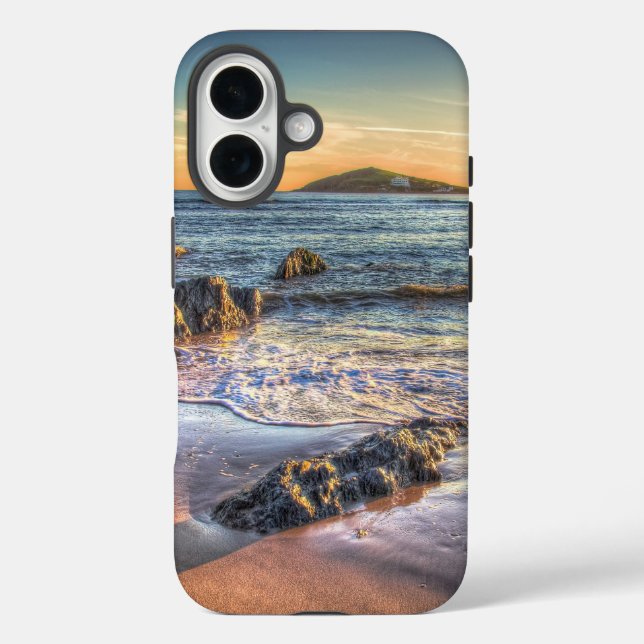 Burgh Island from Bantham at Sundown... Case-Mate iPhone Case (Back)