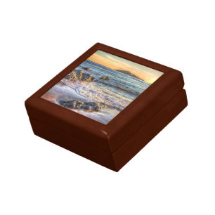 Burgh Island from Bantham at Sundown... Gift Box