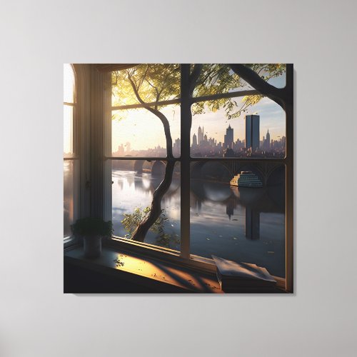 Burghers Skyline Canvas Wrap