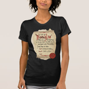 Burglar Contract T-Shirt