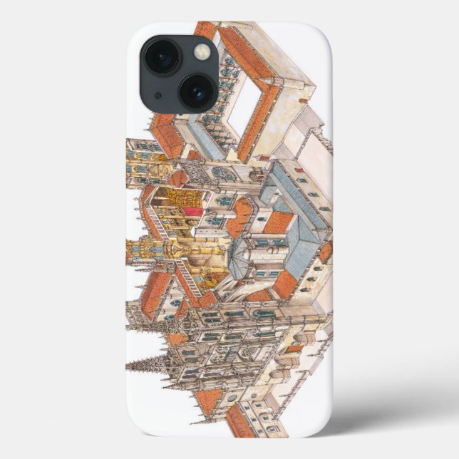 Burgos Cathedral. Spain Case-Mate iPhone Case (Back)