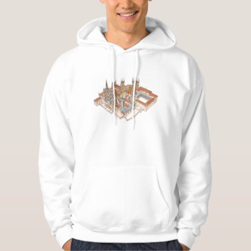 Burgos Cathedral Spain Hoodie