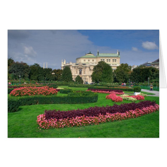 Burgtheater, Vienna Austria Cards (Front Horizontal)