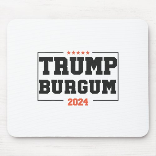 Burgum For President 2024 Campaign Usa Election  Mouse Pad