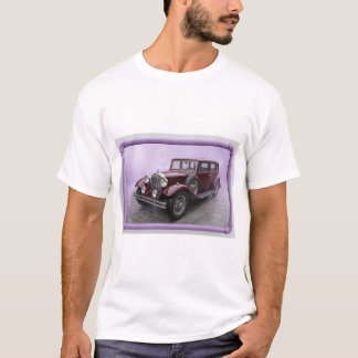 Burgundy 1930's Luxury Sedan T-Shirt