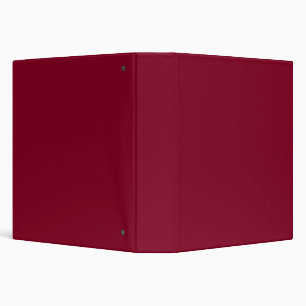 Burgundy 3 Ring Binder