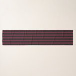 Burgundy and black stripes scarf<br><div class="desc">Burgundy and black stripes</div>