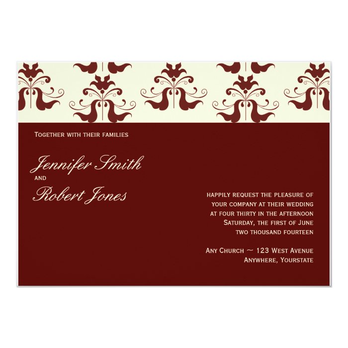 burgundy_and_cream_damask_wedding_invitation ra32ffe33d8d949fdabe2b74077c58fdd_zkrqs_700