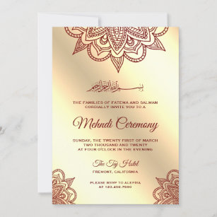 Mehndi Ceremony Invitation Wordings | Happy Invites Invitation Maker