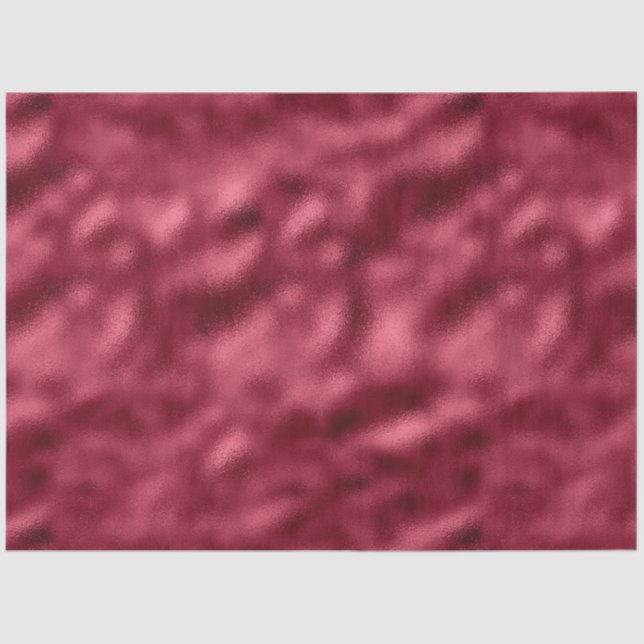 Burgundy and Gold Tiger Series Design 17 Tissue Paper (Front)