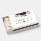 Burgundy and Navy Bridal Shower The Perfect Match