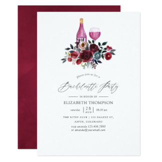 Bachelorette Party Invitations Zazzle