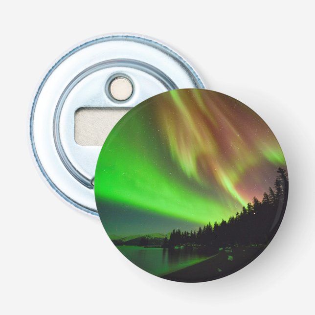 Burgundy Aurora Bottle Opener (Front)