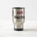 Burgundy Awareness Ribbon Mug for AVM Awareness | Zazzle