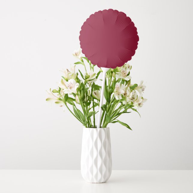 Burgundy Balloon (Vase)