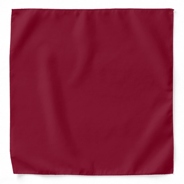 Burgundy Bandana (Front)