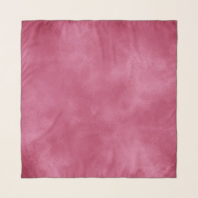 Burgundy Blush Cloud Effect Chiffon Scarf (Front (Horizontal))