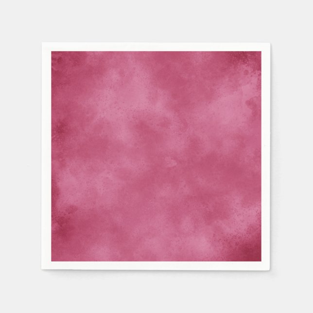 Burgundy Blush  Napkins (Front)