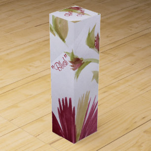 Burgundy Blush Wine Box