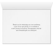 Burgundy Bouquet | Thank You (Inside Horizontal (Bottom))