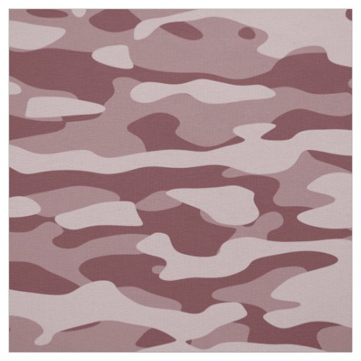 Burgundy Camo Fabric