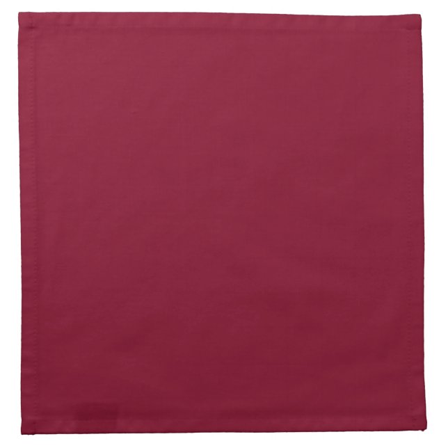 Burgundy Cloth Napkin (Front)