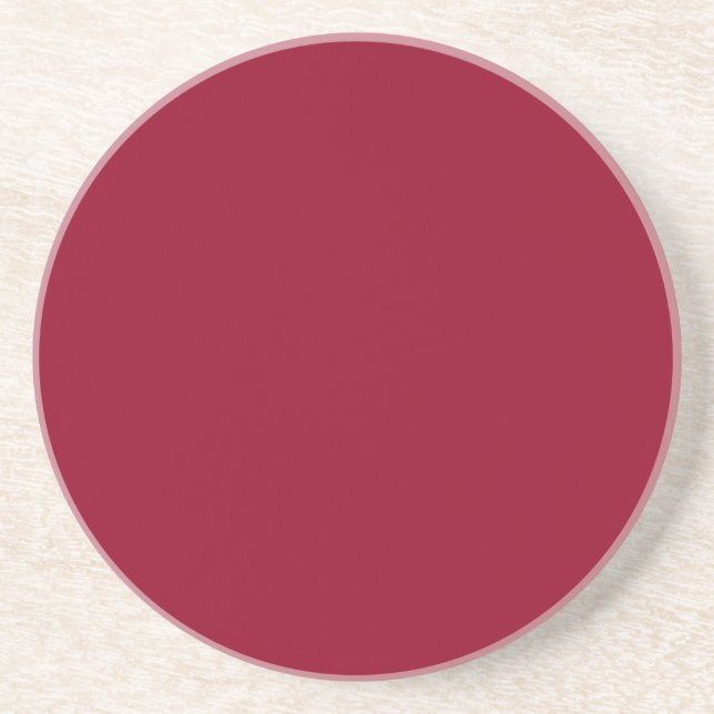 Burgundy Coaster (Front)