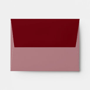 Burgundy Color Decor Background Customize it Envelope