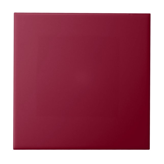 Burgundy Color Tile (Front)