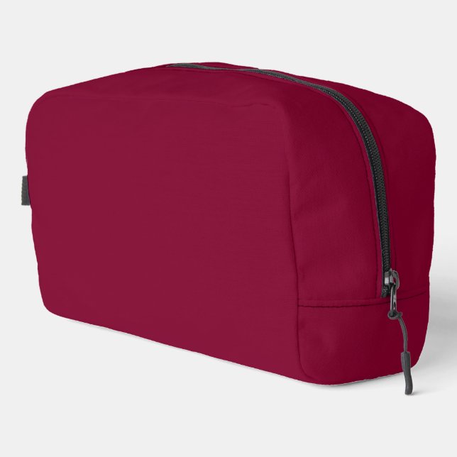 Burgundy Color Toiletry Bag (Right Corner)