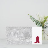 Burgundy Cowboy Boot (Standing Front)