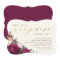 Burgundy & Cream Floral Surprise Birthday Party