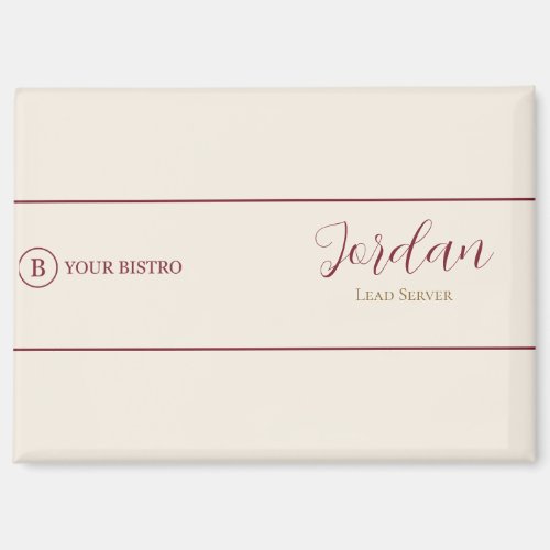 Restaurant Takeout Promotional Magnet
