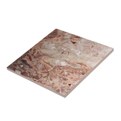 Burgundy Crimson Stoney Pebble Marble finish Tile