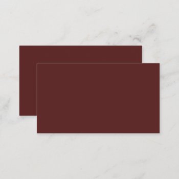 Burgundy Deep Red Custom Branded Enclosure Card by invitationz at Zazzle
