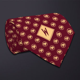 Burgundy Doctor Cardiologist Neck Tie