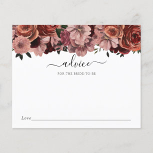 Burgundy Floral Advice for the Bride-to-Be