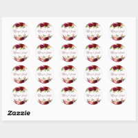 Team Bride Pink Script Classic Round Sticker, Zazzle