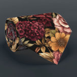 Burgundy  Floral Pattern  Neck Tie<br><div class="desc">Elevate your look with this necktie featuring a beautiful burgundy floral pattern. Ideal for adding a touch of sophistication to any outfit,  it’s perfect for formal events,  weddings,  or business wear. A stylish and versatile accessory for both special occasions and everyday elegance.</div>