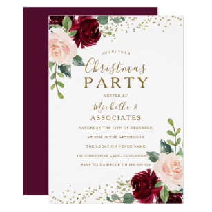 family christmas invitations zazzle