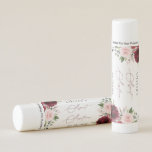 Burgundy Flowers, Pink Flowers, Boho, Sweet 16 Lip Balm