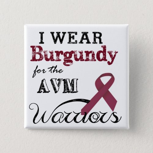 Burgundy for AVM Warriors Button